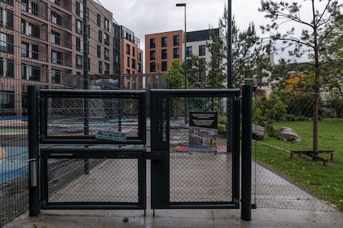 Dublin city centre playground damaged by fire for the second time