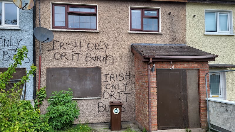 ‘Irish only or it burns’ – the rise in racist attacks on Dublin council houses 