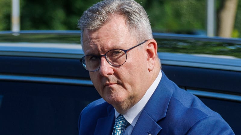 Jeffrey Donaldson denies claim ‘apology’ letter was admission of sexual abuse